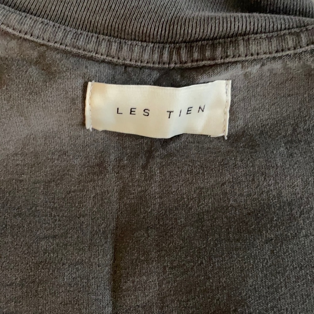 Les Tien Mock Long Sleeve XS Vintage Gray